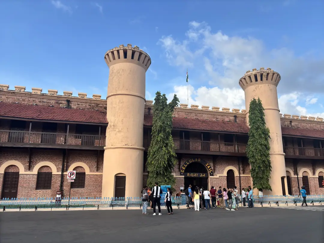 The tower at the centre