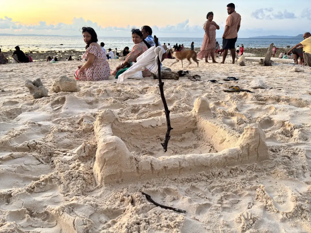 Somebody's sandcastle