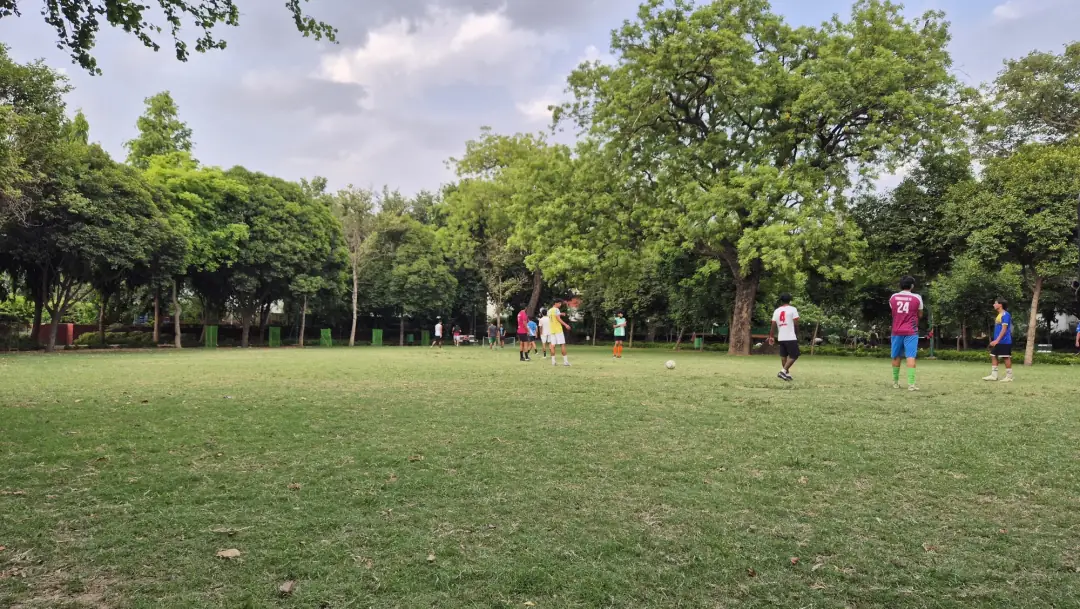 The park pitch