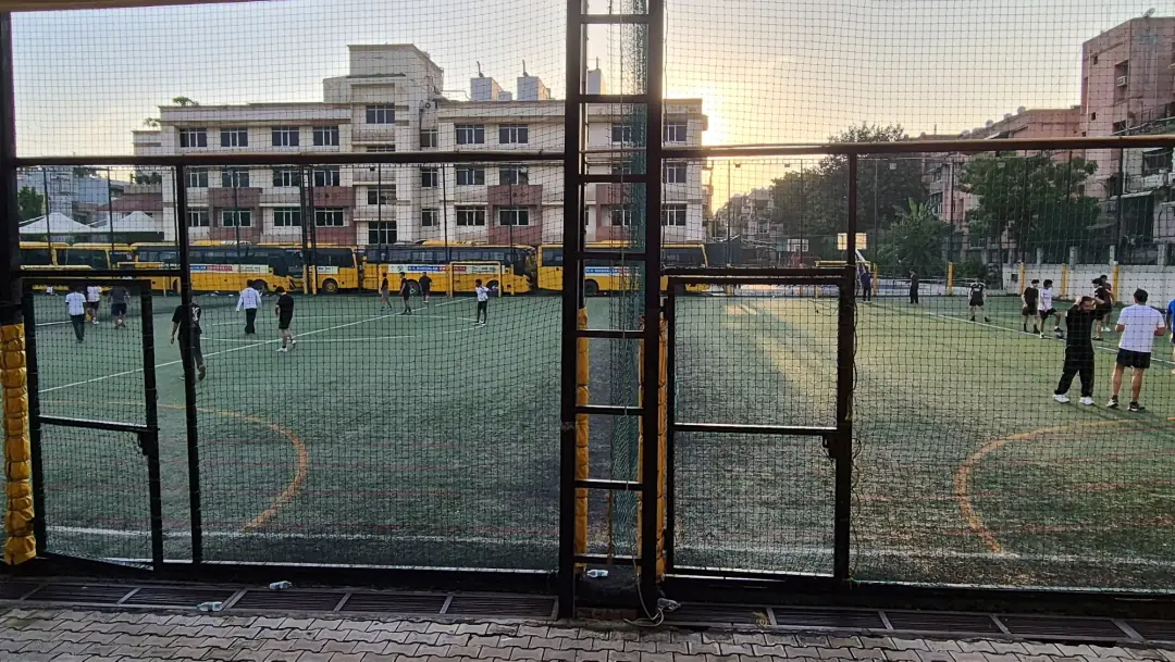 Through the fence