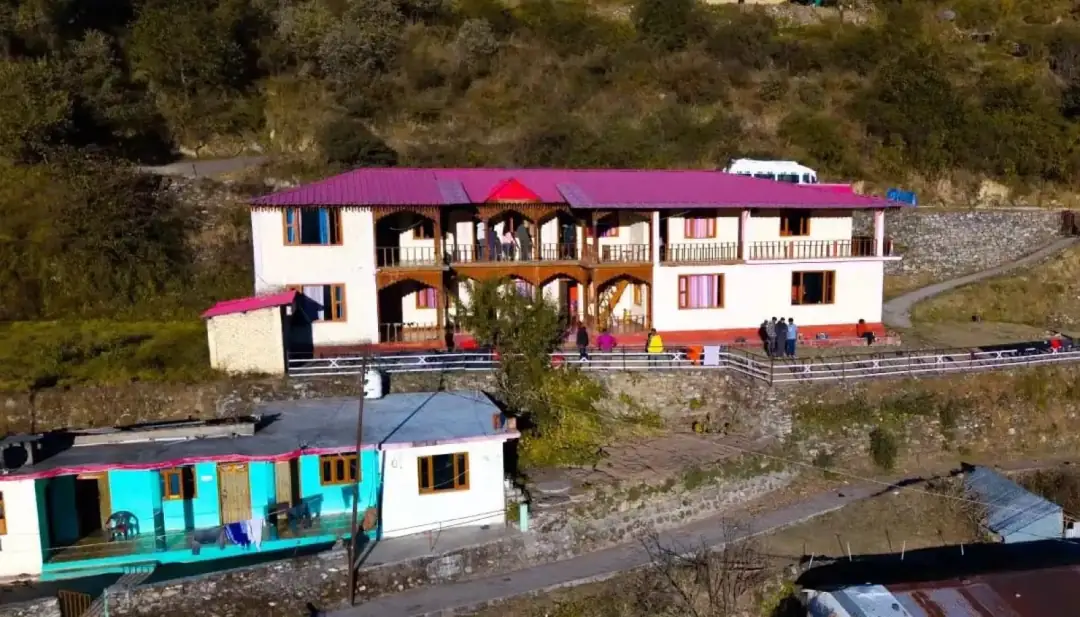 Base camp from above