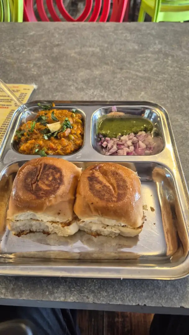 Pav bhaji in Mussoorie