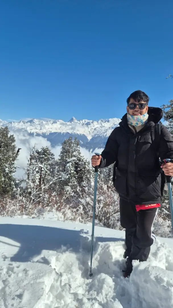 Trekking towards the top