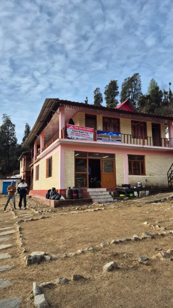 Base camp at Natin, Raithal village
