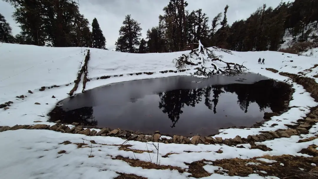 The pond near Gui camp