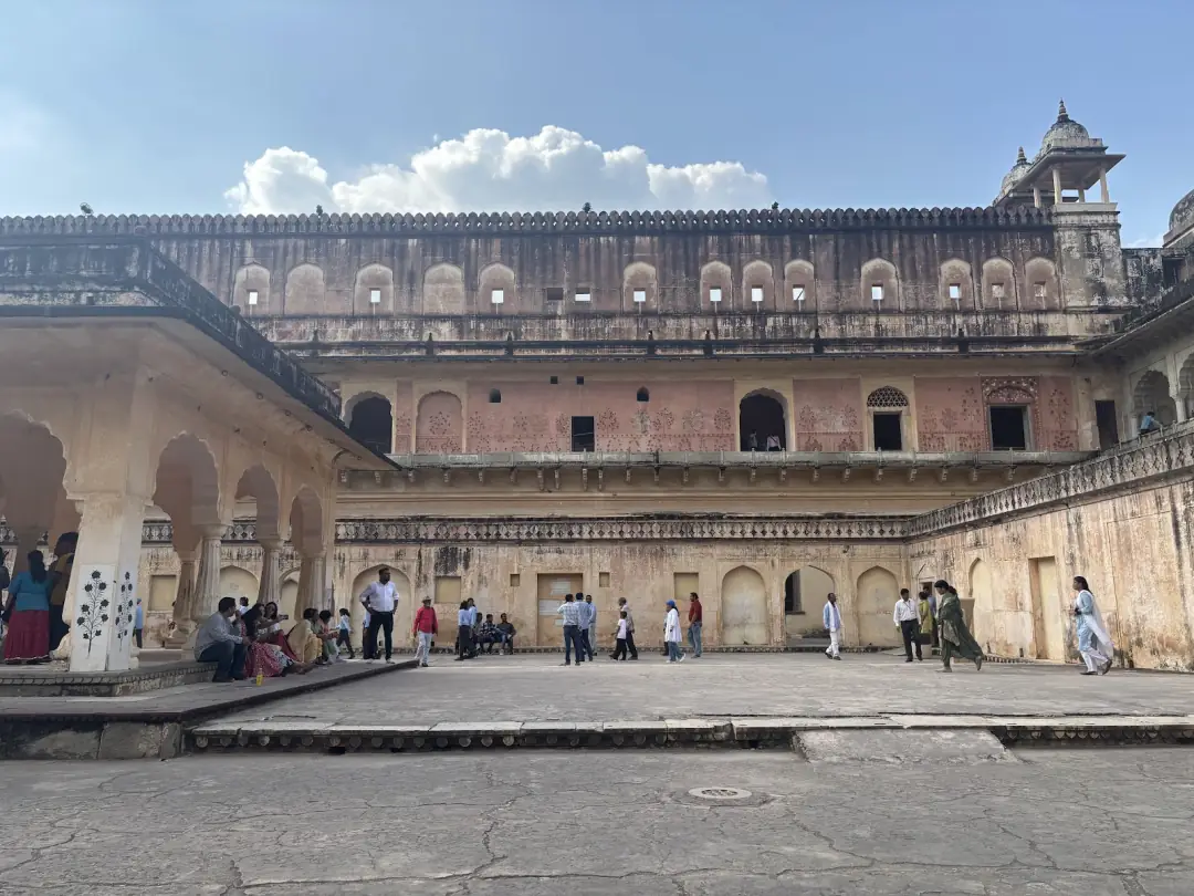 A courtyard