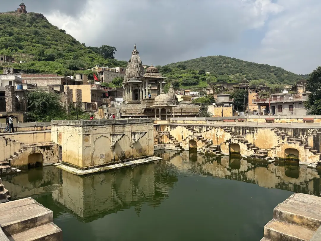 Temples above the water