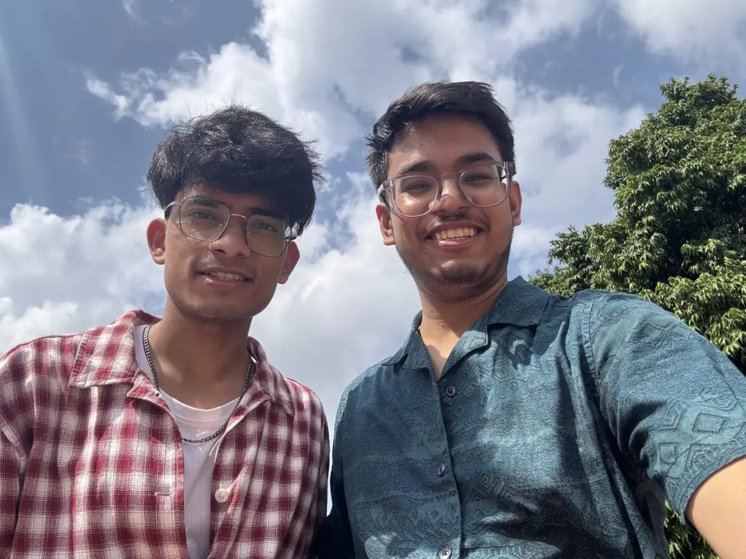 Us, somewhere in the middle of all this