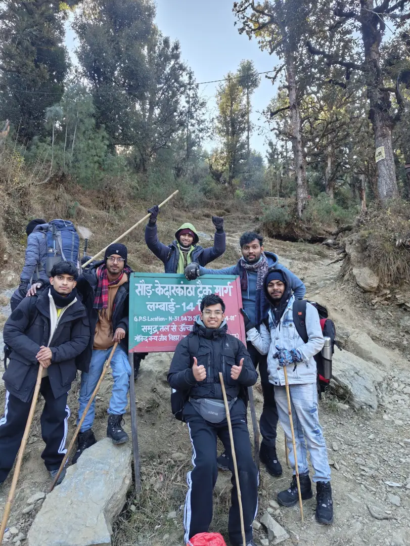 The group at the start