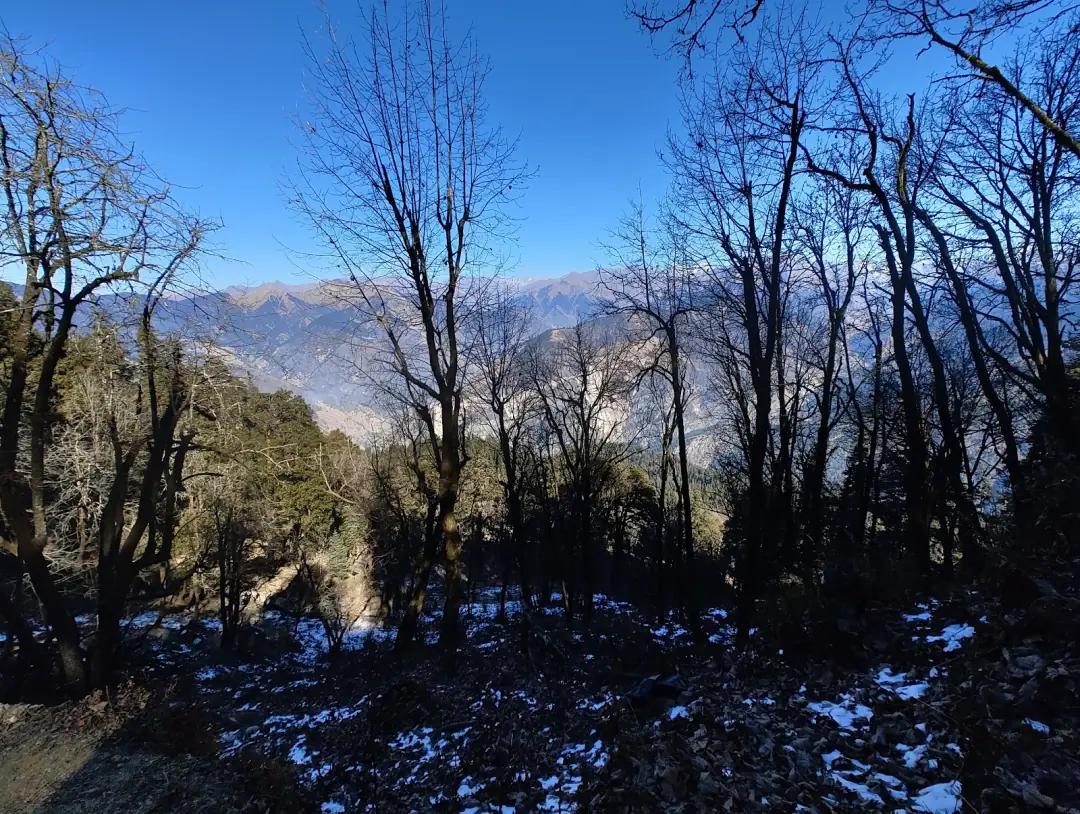 Following the ridge