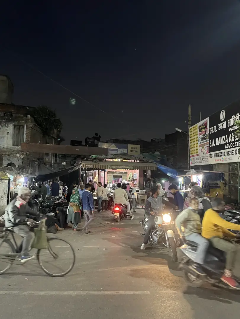 The street, once it gets going