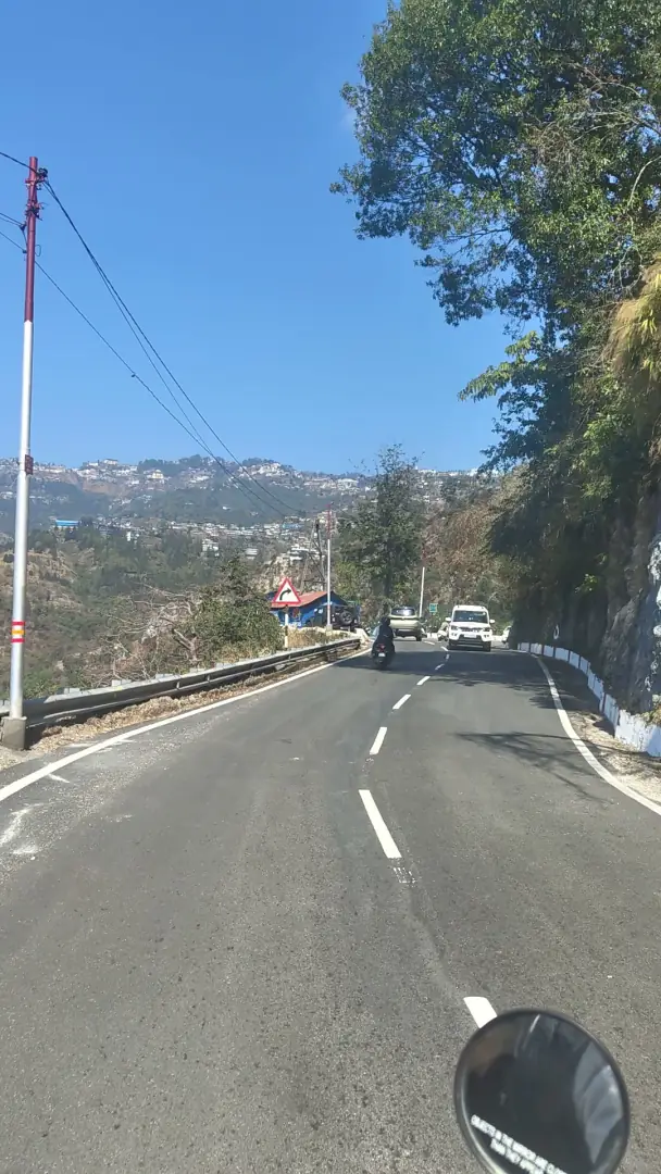 Coming into the hills