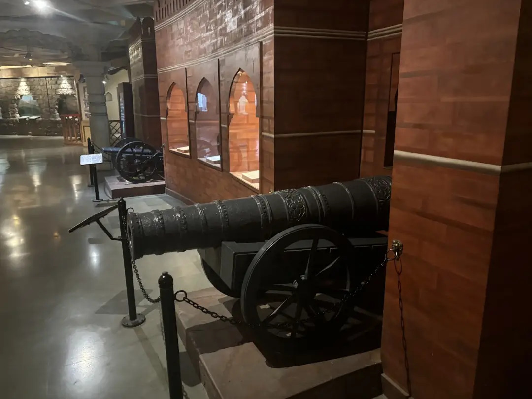 A cannon, because of course
