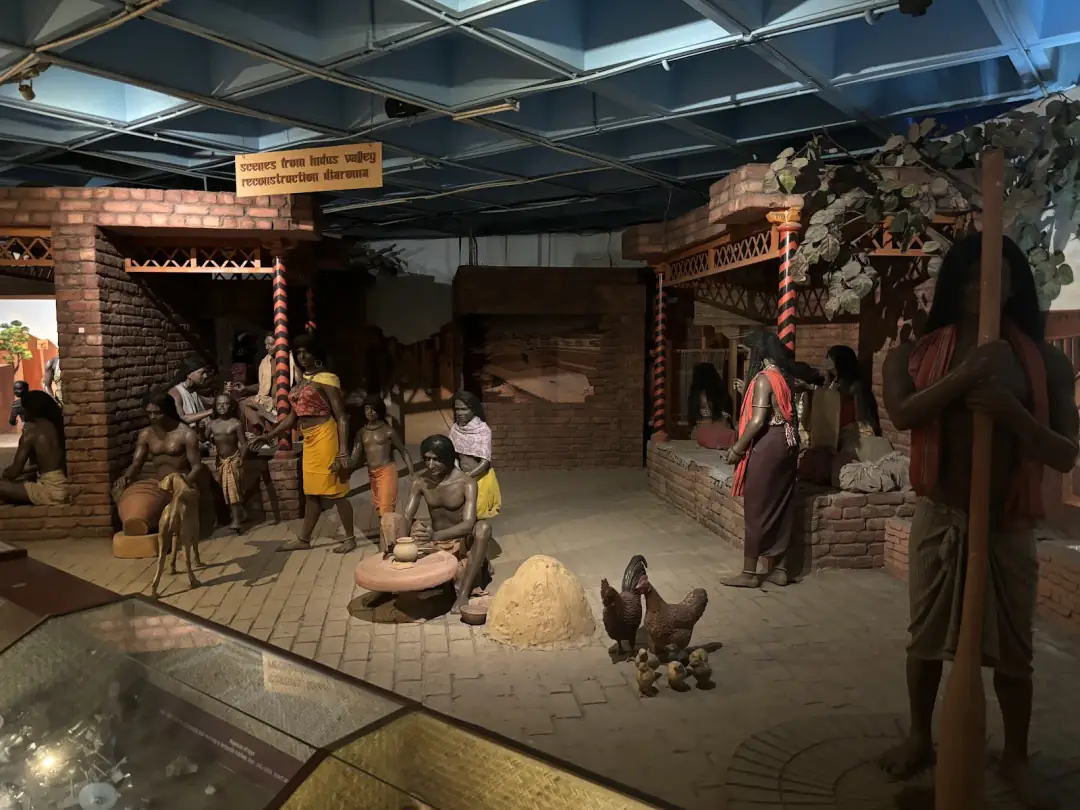 A village, at eye level